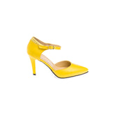 Pantofi Eleganti Dama din Piele Naturala,emmozioni,galbeni